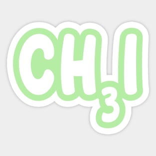 CH3I | Mei green tee Sticker